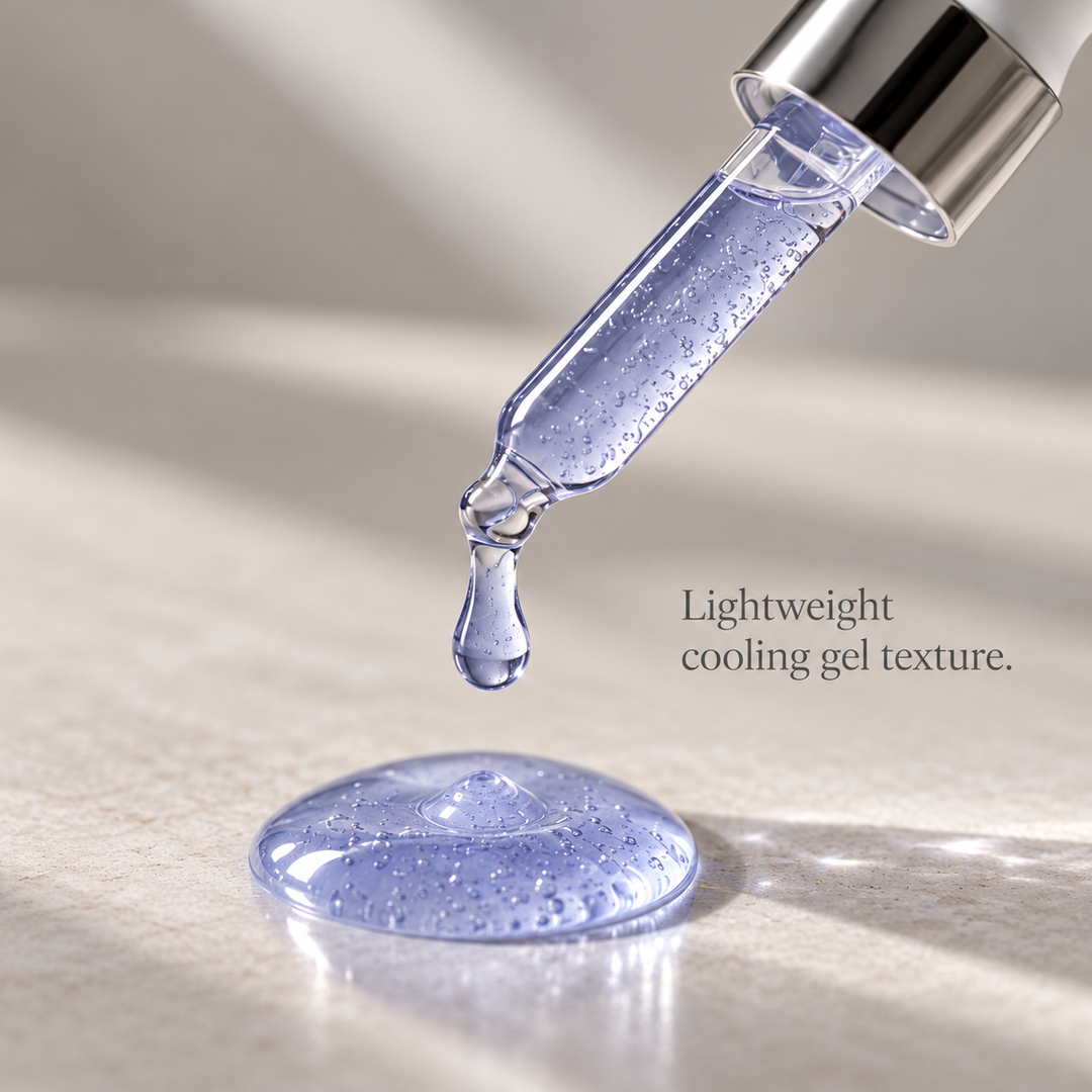 Ageless Eye Serum lightweight cooling gel texture