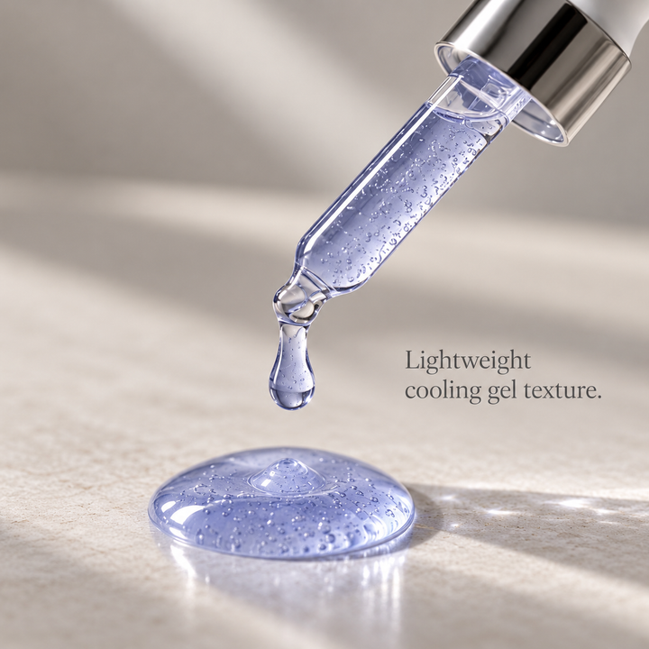 Ageless Eye Serum lightweight cooling gel texture