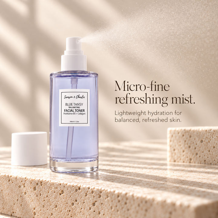 Blue Tansy Balancing B5 + Collagen Toner micro-fine refreshing mist