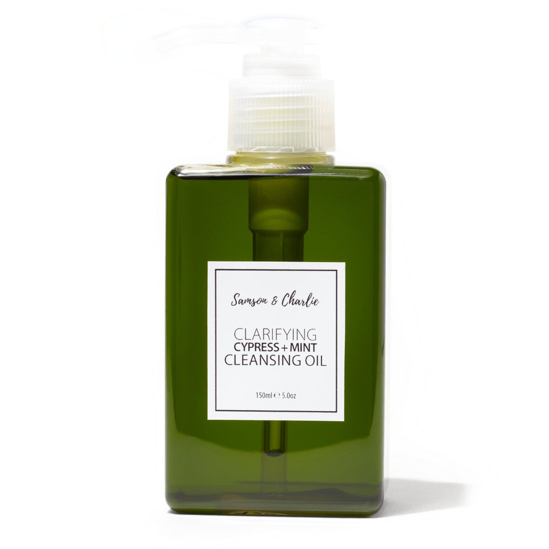 Samson & CharlieClarifying Cypress + Mint Cleansing Oil