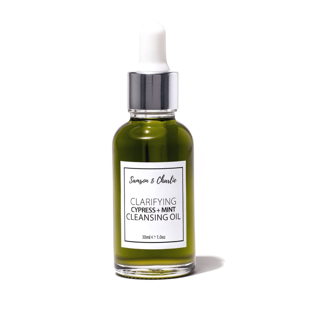 Samson & CharlieClarifying Cypress + Mint Cleansing Oil