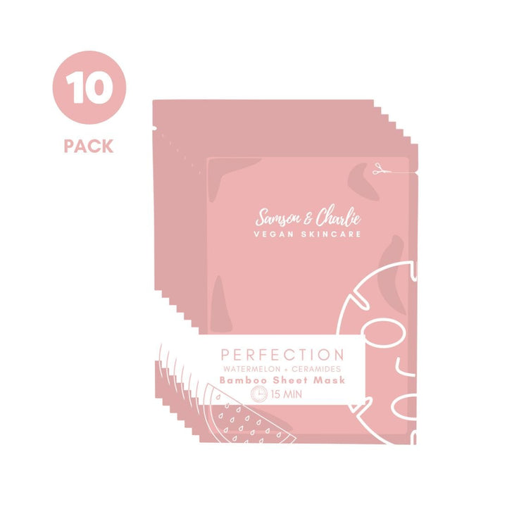 Samson & Charlie Perfection Watermelon + Ceramides Sheet Mask