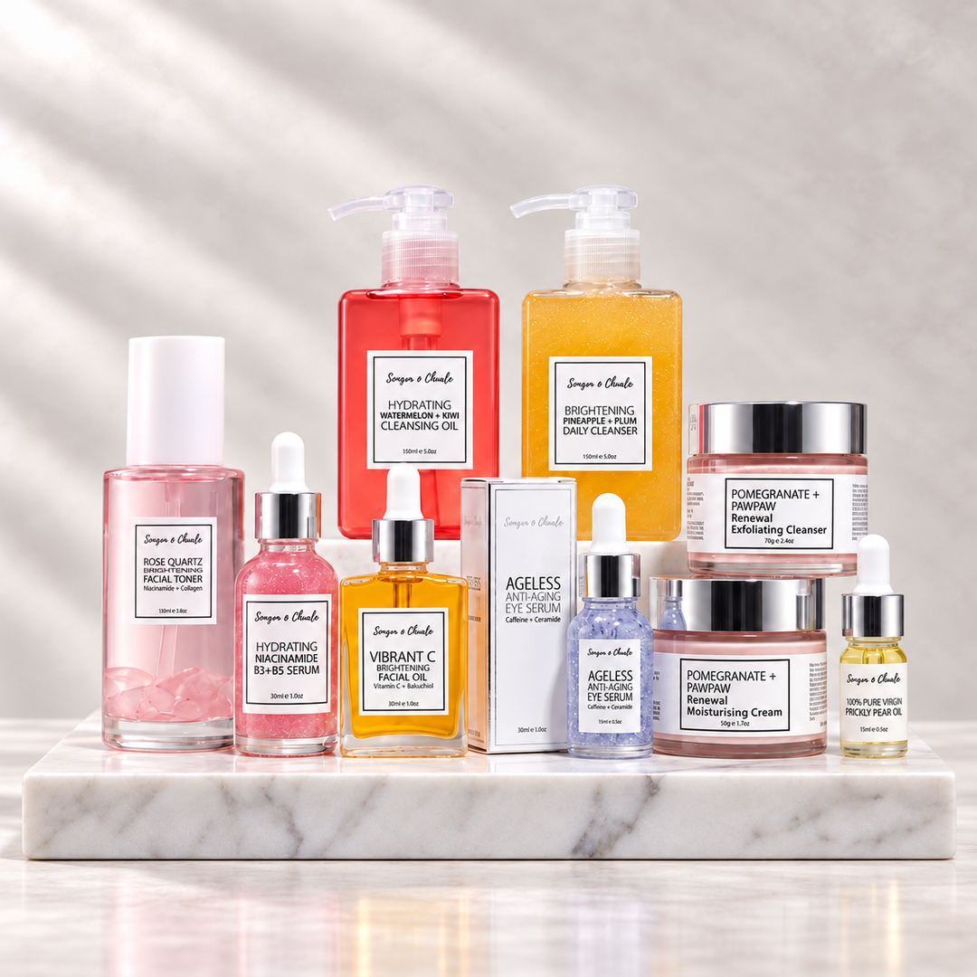Ultimate Anti-Aging 10pc Skincare System editorial hero by Samson & Charlie
