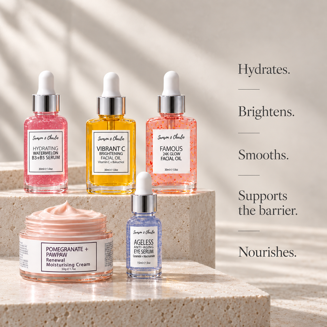 Ultimate Anti-Aging System benefits: hydrates, brightens, smooths, supports the barrier and nourishes