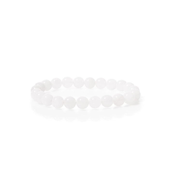 Samson & CharlieWhite Quartz Crystal Beaded Bracelet