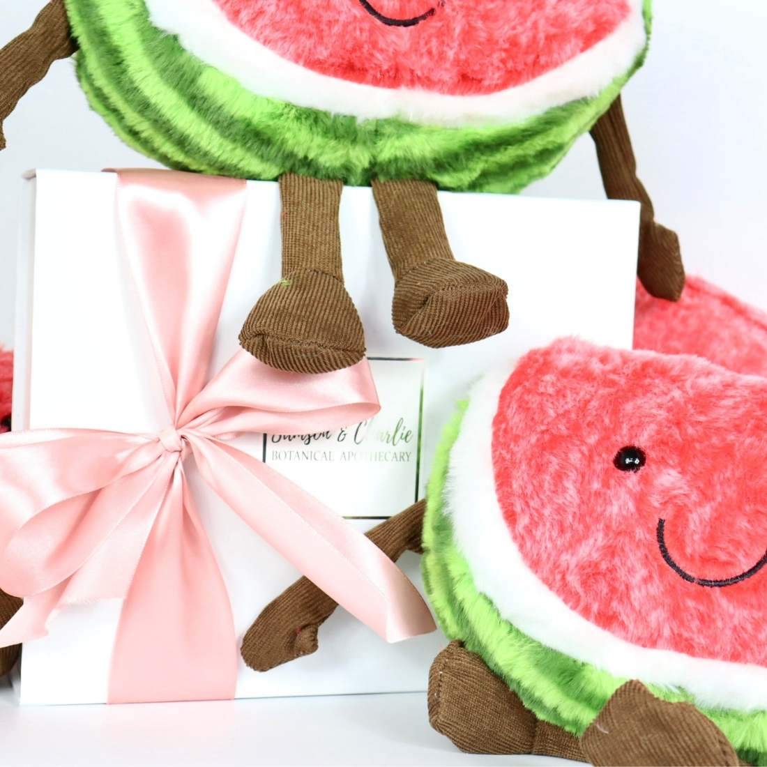 Samson & Charlie Push & Pull Toys Large Watermelon Plushie